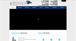 Desktop Screenshot of infotrack.com.co