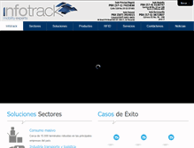 Tablet Screenshot of infotrack.com.co